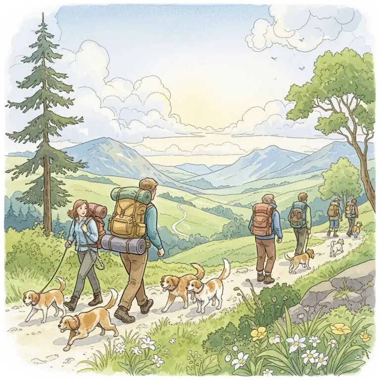 Wandern mit Hunden und Freunden im Rhein-Sieg-Kreis